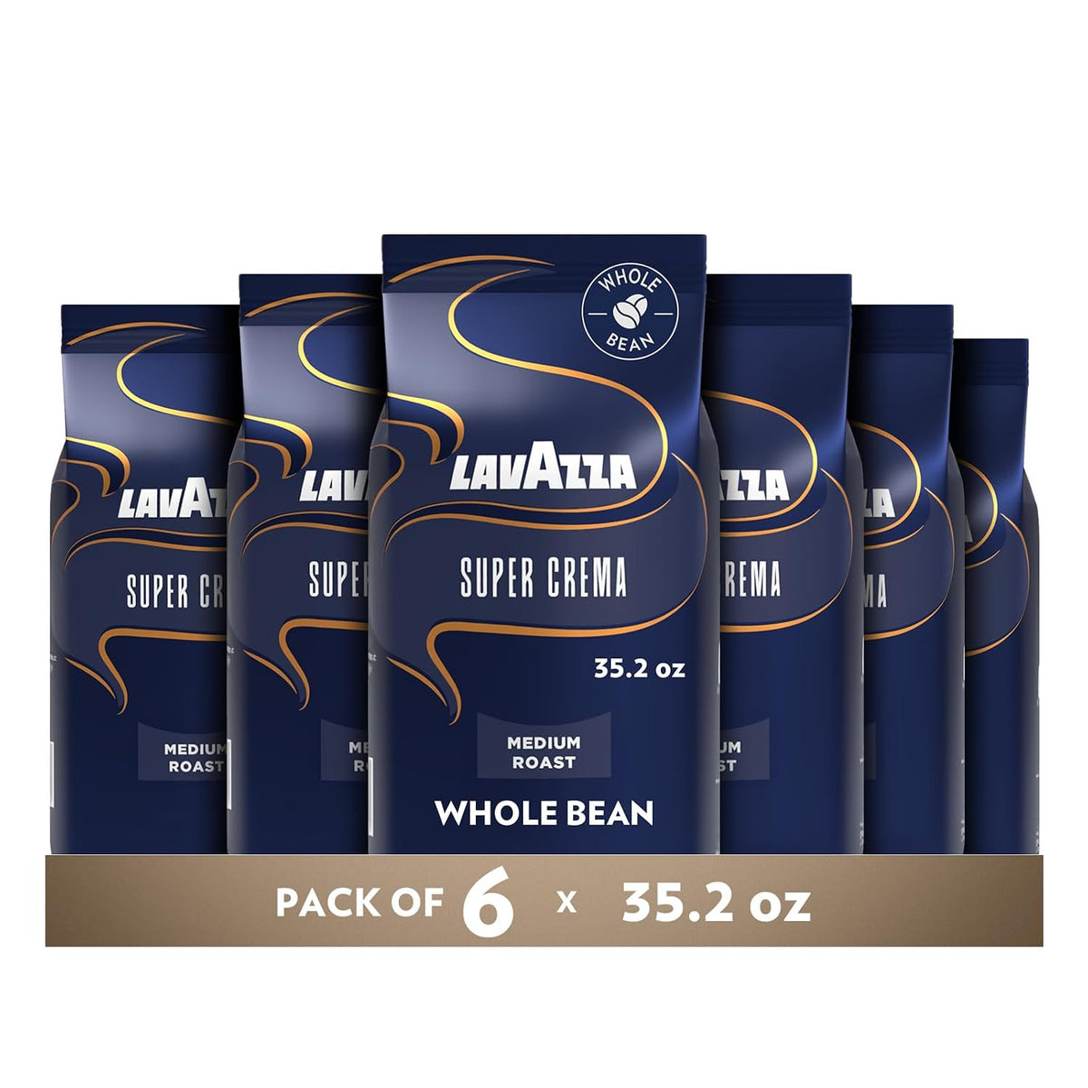 Lavazza medium espresso roast Arabica Robusta blend