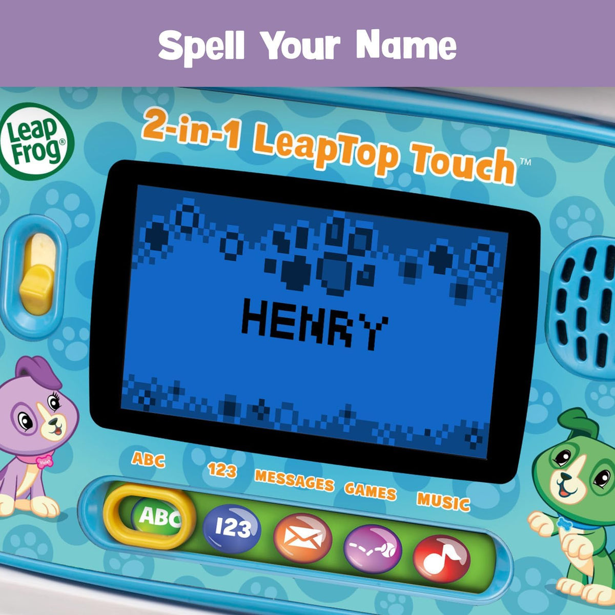 LeapFrog LeapTop Touch tablet mode for kids