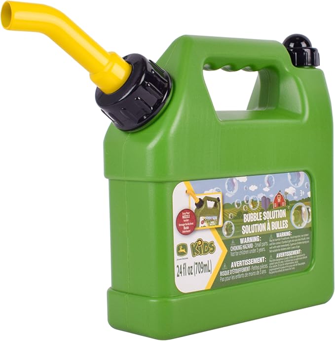 John Deere push bubble mower outdoor gardening toy
