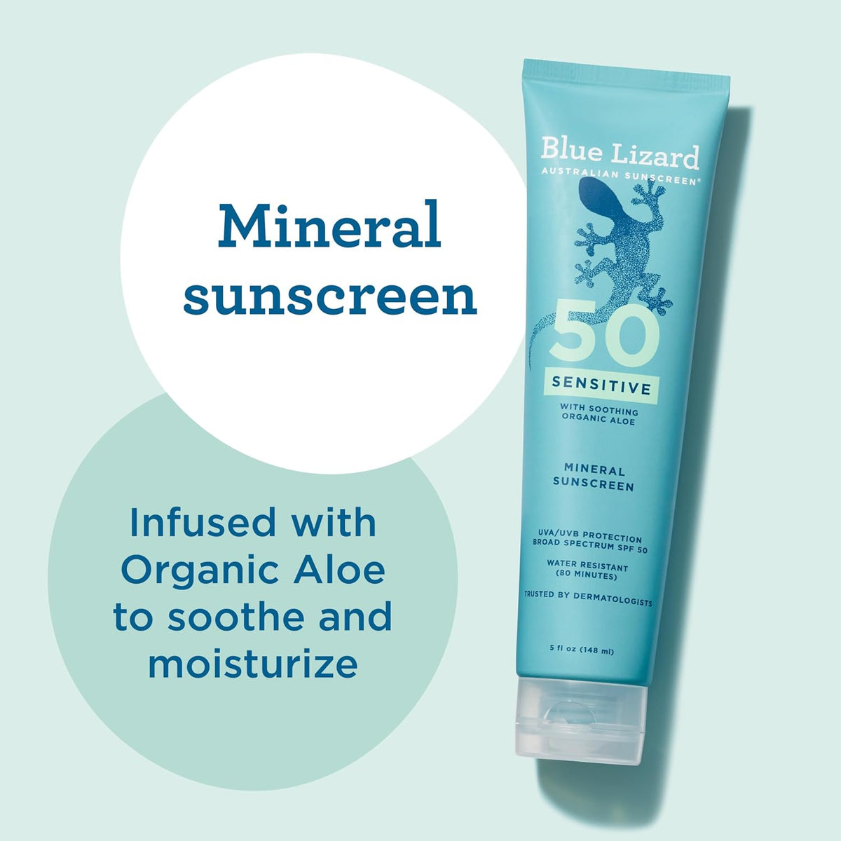 Blue Lizard SPF 50 body sunscreen 5 fl oz