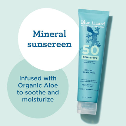 Blue Lizard SPF 50 body sunscreen 5 fl oz
