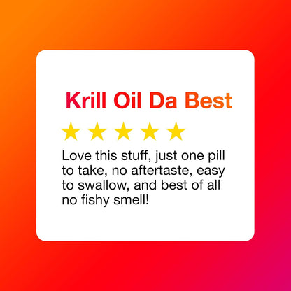 MegaRed no fish oil aftertaste krill oil softgels