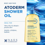 Bioderma Atoderm cleansing oil family size