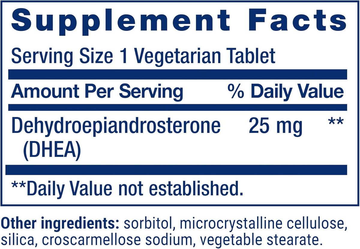Life Extension hormone balance support supplement tablets