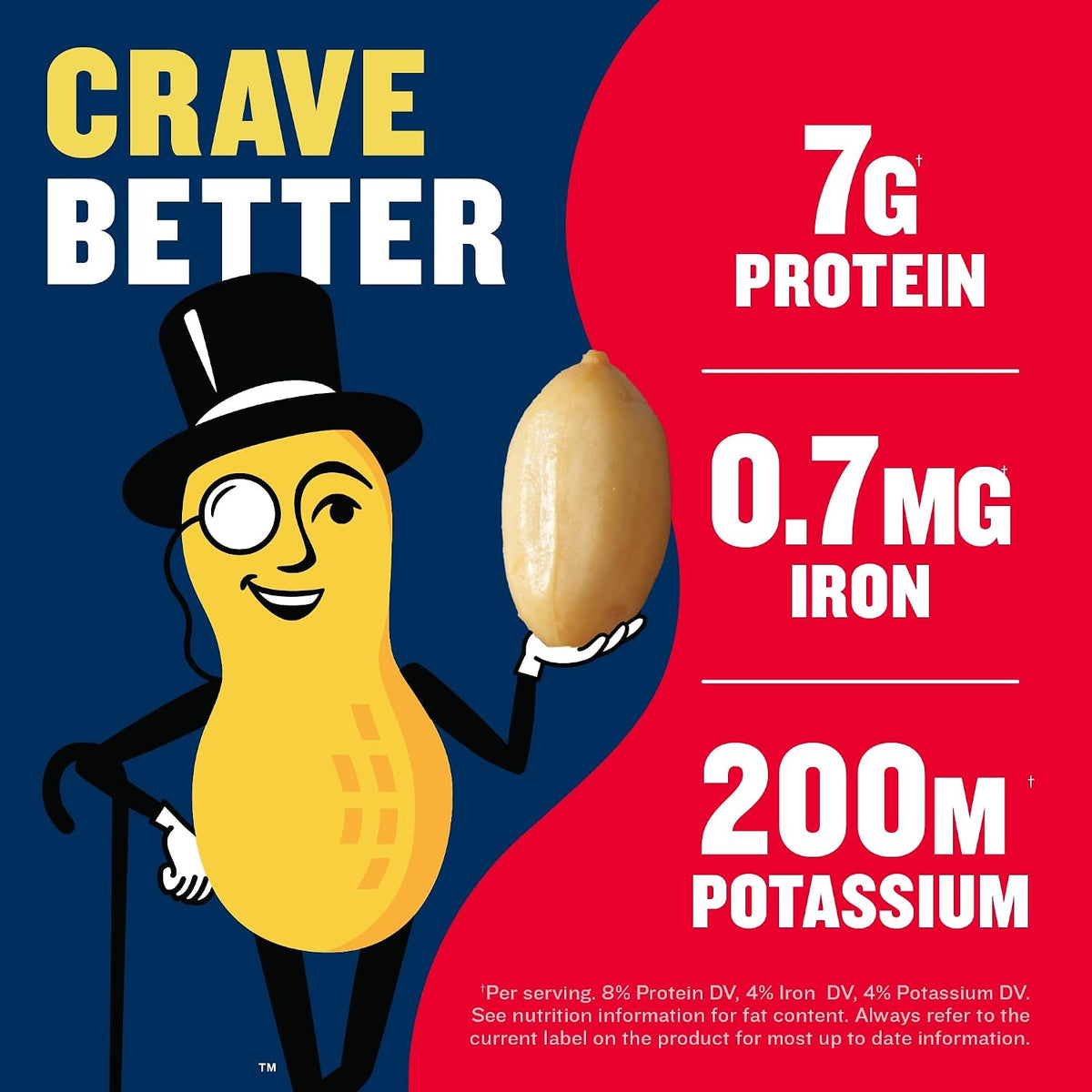 Kosher lightly salted peanuts snack can