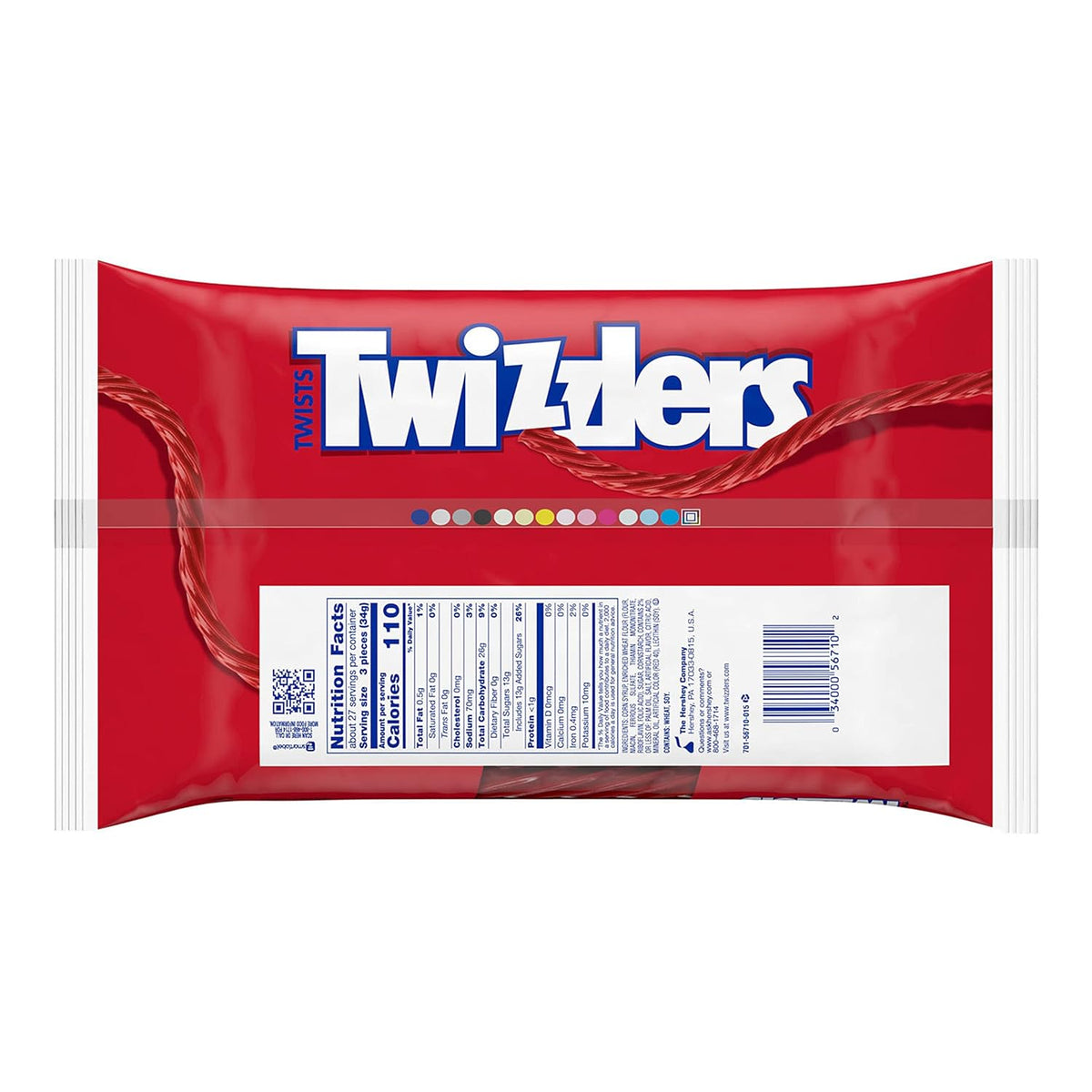 Twizzlers strawberry twists candy for parties and movie nights