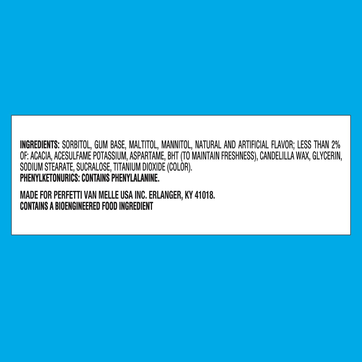 Trident whitening peppermint chewing gum multipack