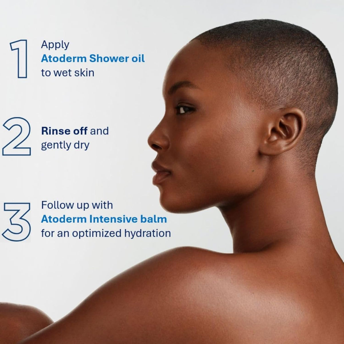 Soap-free Bioderma body cleanser for family use