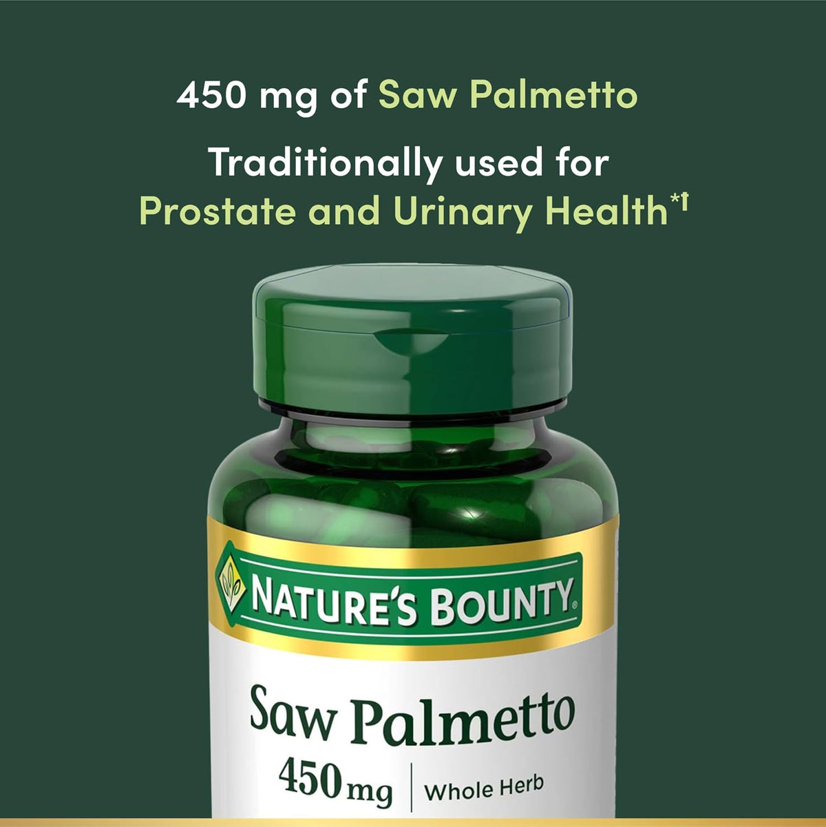 Nature's Bounty men's wellness capsules