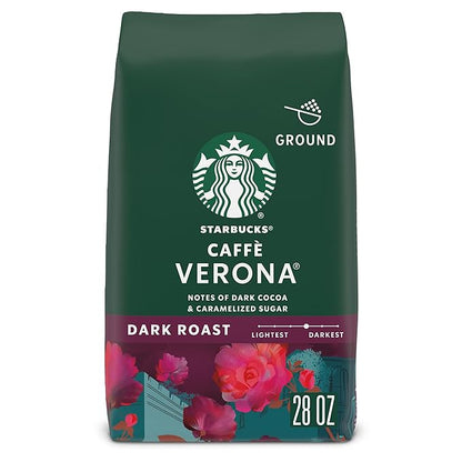 Starbucks Caffè Verona dark roast ground coffee 28 oz bag