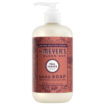 Mrs. Meyer's Clean Day Fall Leaves hand soap bottle