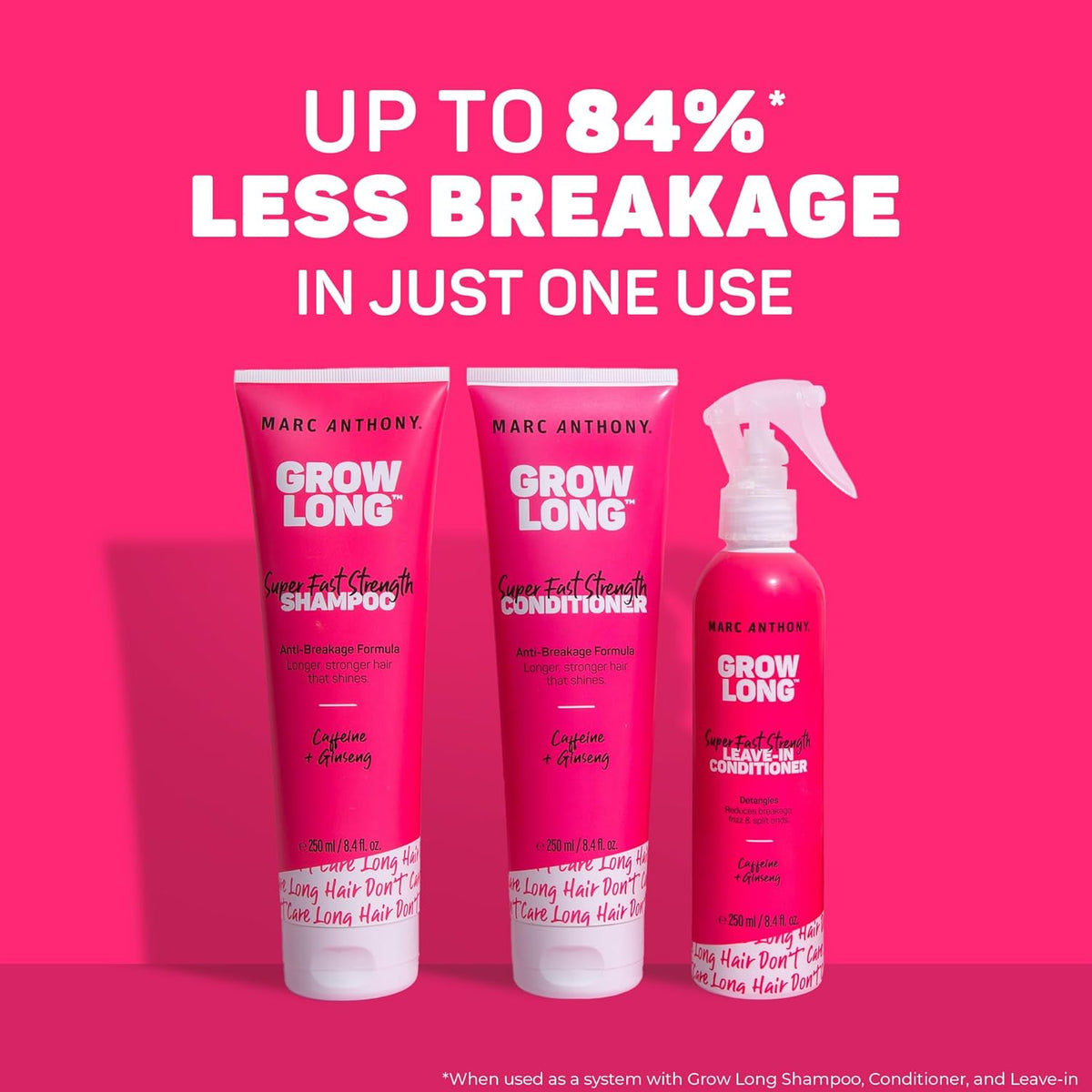 Frizz control shampoo and conditioner set