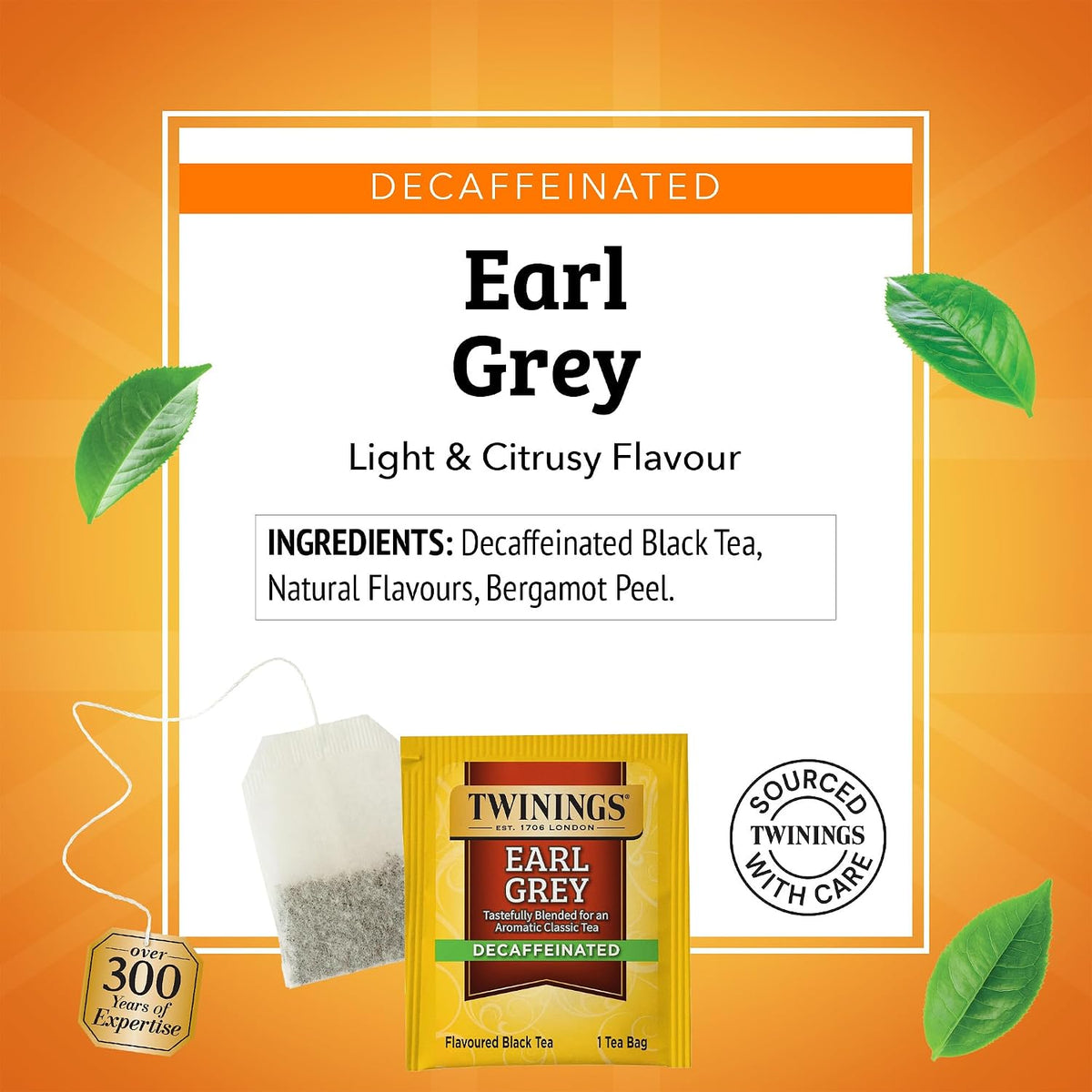 Twinings Earl Grey tea for hot or iced drinks