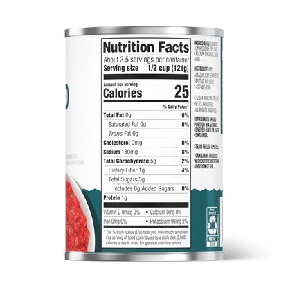 14.5-ounce petite diced tomatoes by Amazon Grocery