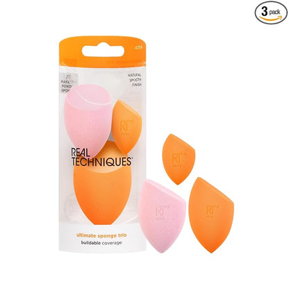 Real Techniques Ultimate Makeup Sponge Trio set