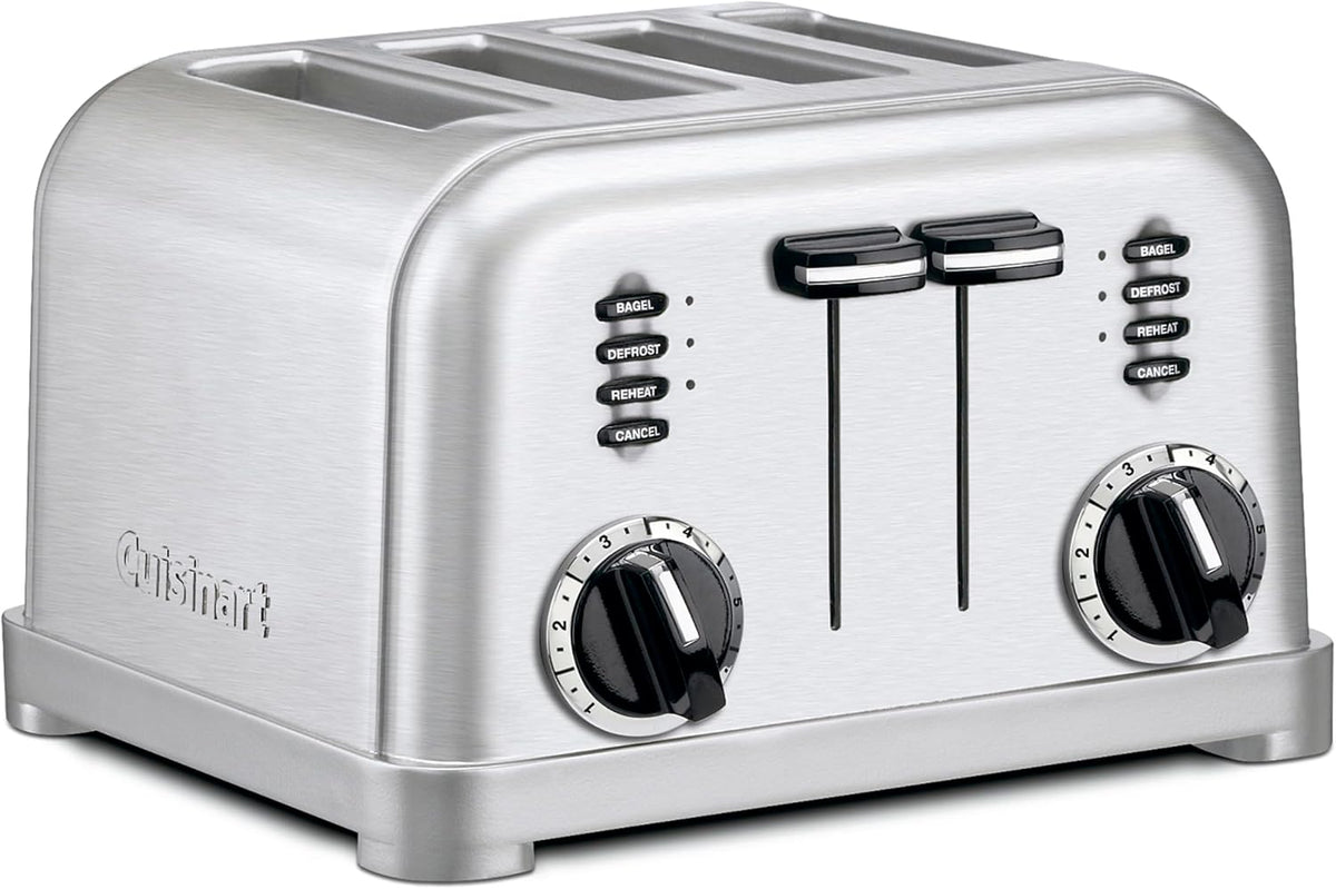 Cuisinart toaster with extra-wide slots