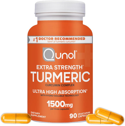 Qunol turmeric curcumin ultra high absorption supplement