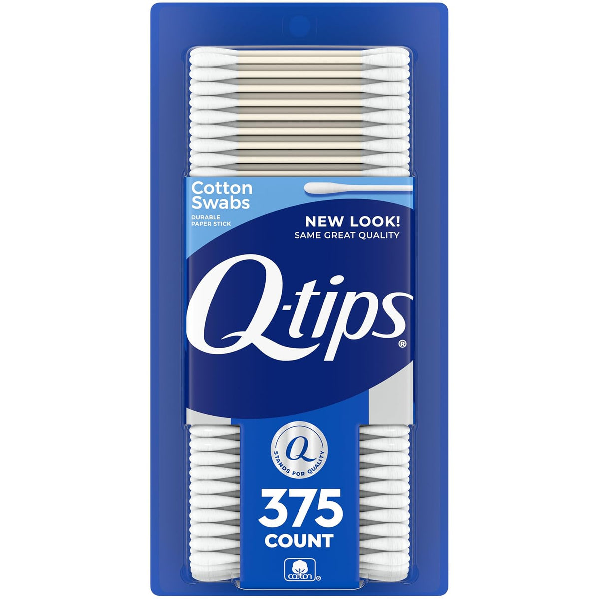 Original Q-tips cotton swabs for hygiene and beauty care