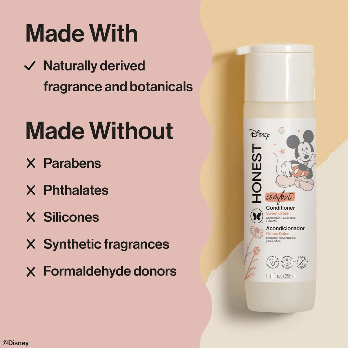 The Honest Company conditioner with shea argan jojoba and aloe