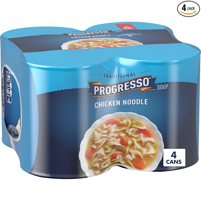 Progresso Traditional Chicken Noodle Soup 4 pack