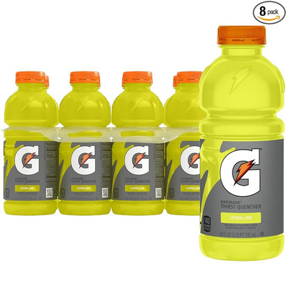 Gatorade Thirst Quencher lemon-lime 20 oz 8 pack