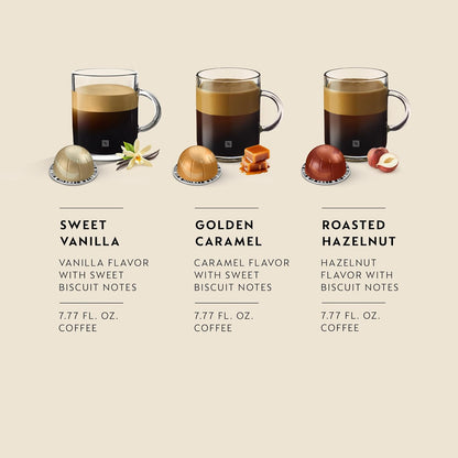Nespresso medium roast flavored coffee pod variety pack