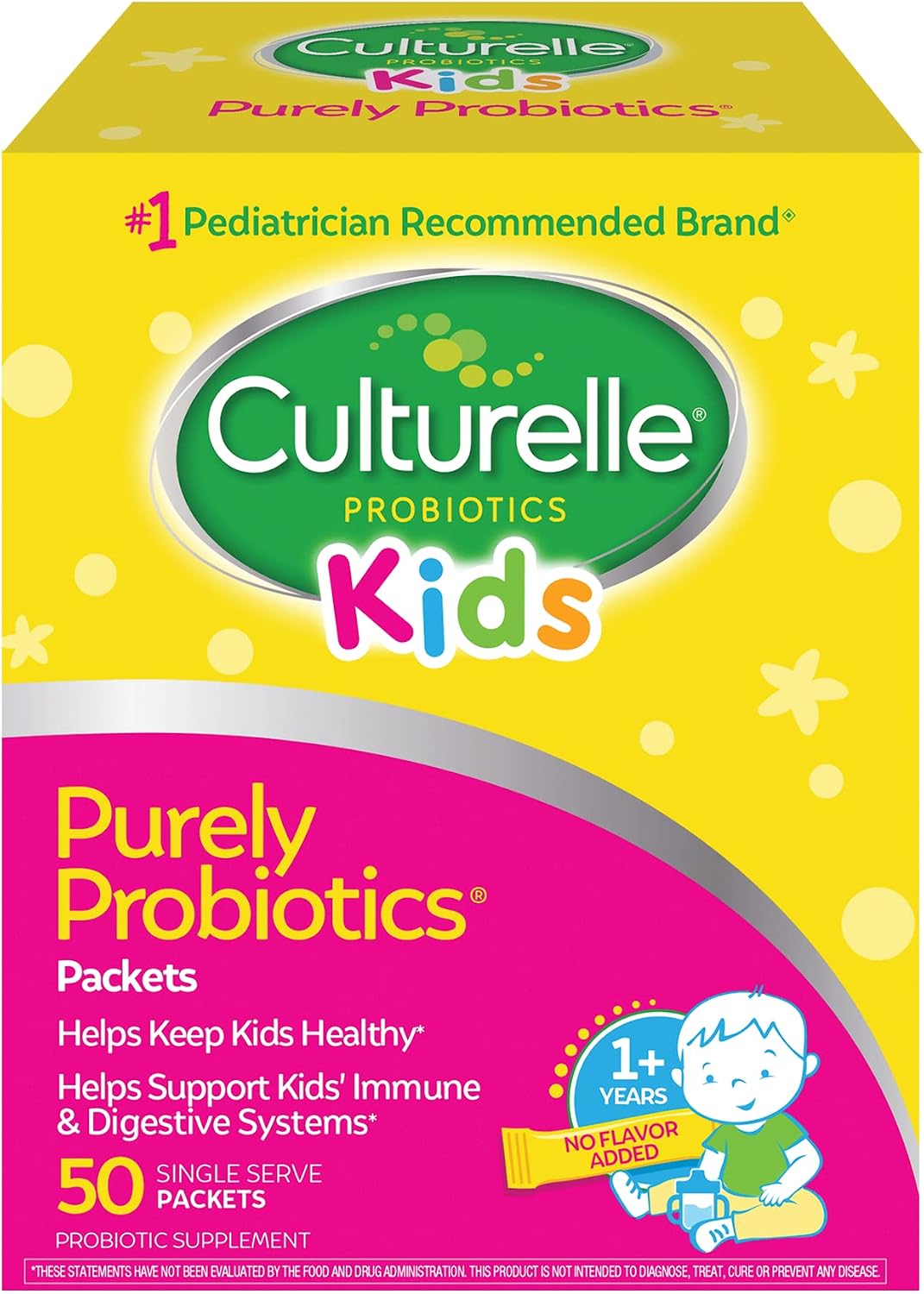 Culturelle Kids probiotic packets for digestive support