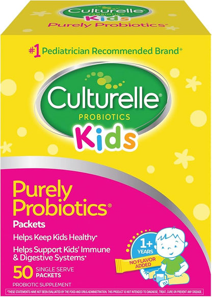 Culturelle Kids daily probiotic supplement packets