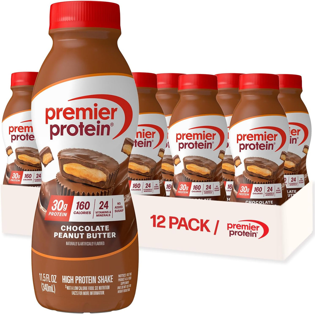 Premier Protein 30g high protein shake bottles