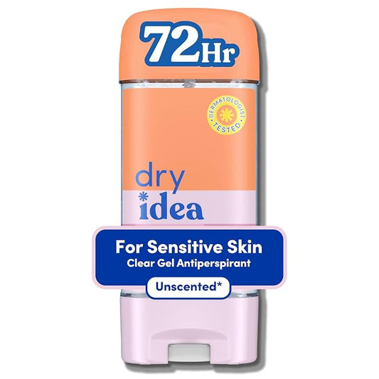 Dry Idea unscented gel deodorant for women 3 oz