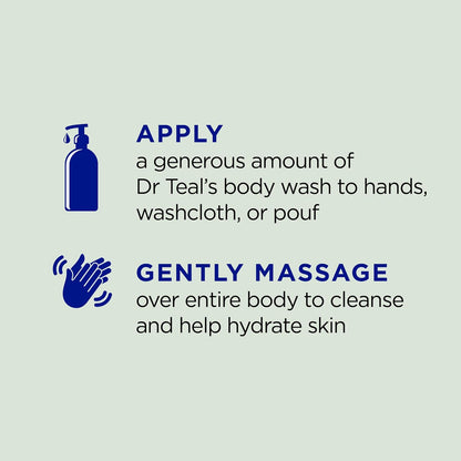 Relax and Relief moisturizing body wash duo