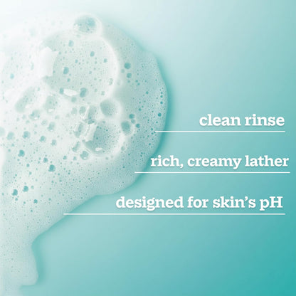 Gentle fragrance-free body wash for sensitive skin