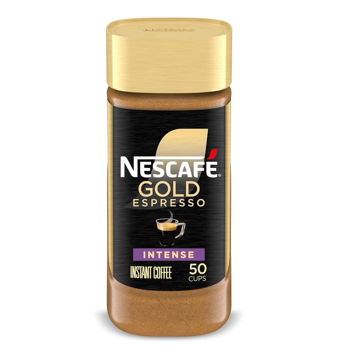 NESCAFÉ instant espresso coffee jar front view