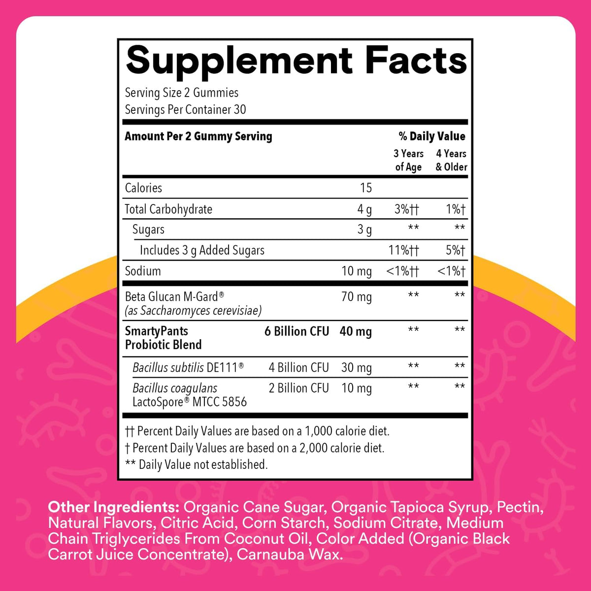 Kids probiotic gummies for digestive health support