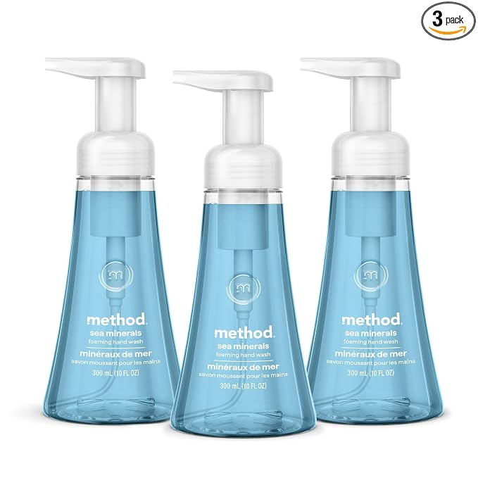 method Sea Minerals foaming hand wash 3 pack