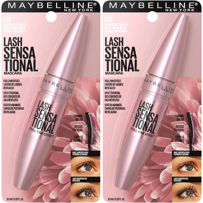 Maybelline lengthening mascara with fan effect brush