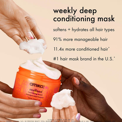 amika soulfood deeply conditioning hair mask