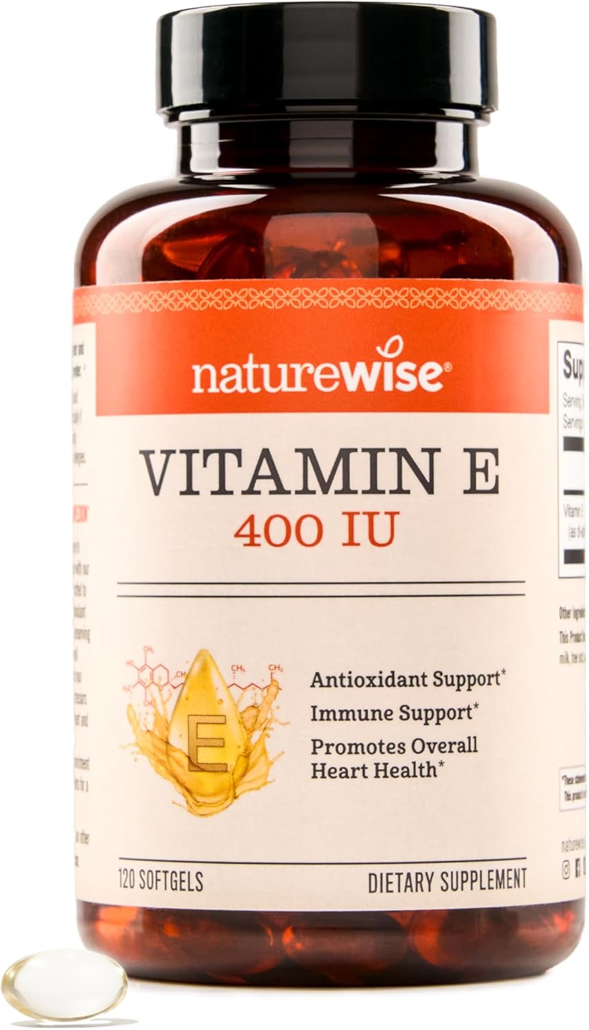 NatureWise antioxidant vitamin E dietary supplement