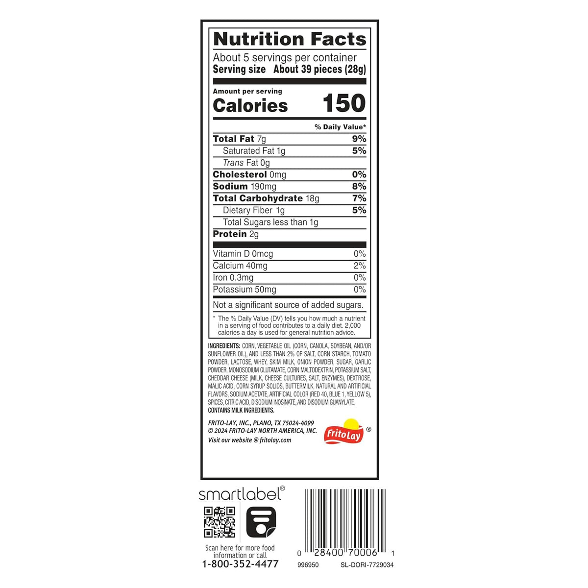 5.12-ounce Doritos Minis Cool Ranch snack
