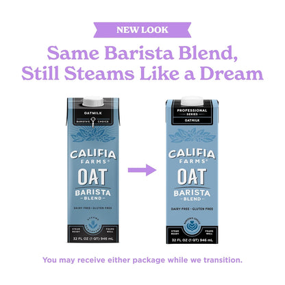 Unsweetened plant based oatmilk 32 oz cartons