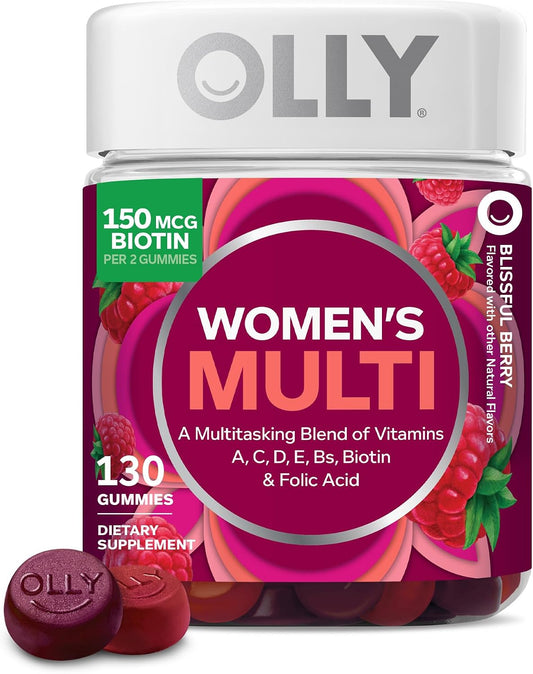 OLLY women's gummy multivitamin with biotin