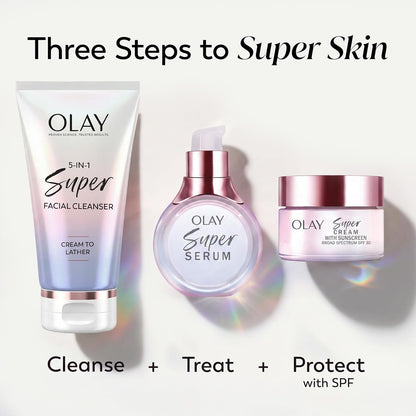 Olay mini skincare gift set for brightening hydration