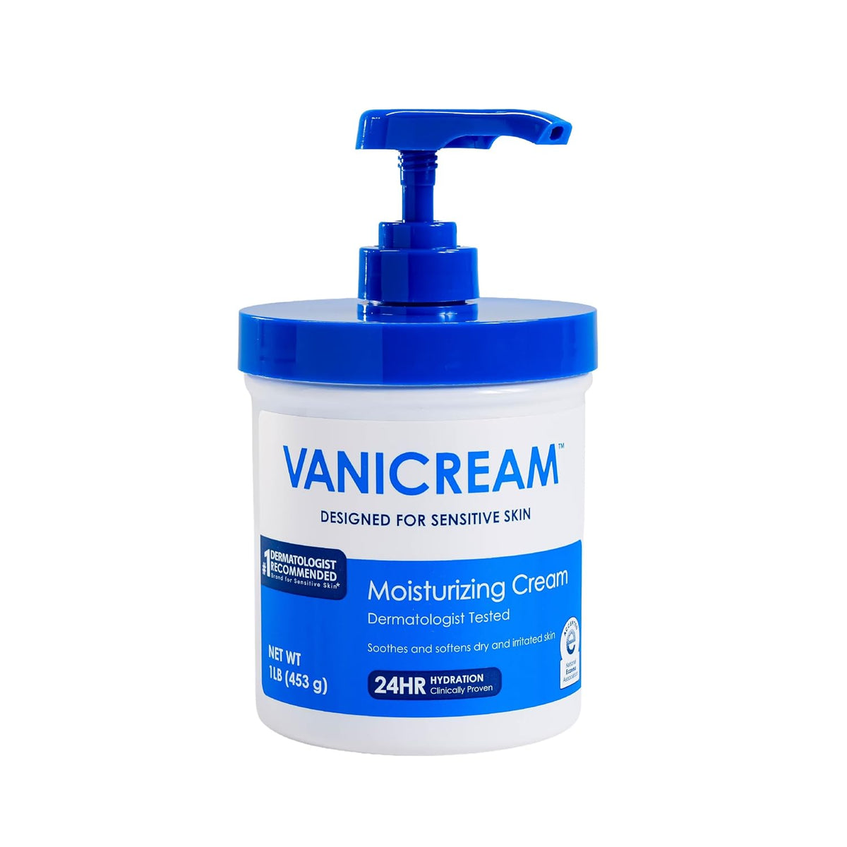 Vanicream face and body moisturizer for sensitive skin
