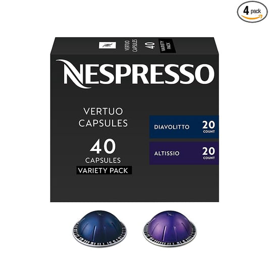 Nespresso Vertuo Bold Variety Pack 40 count pods