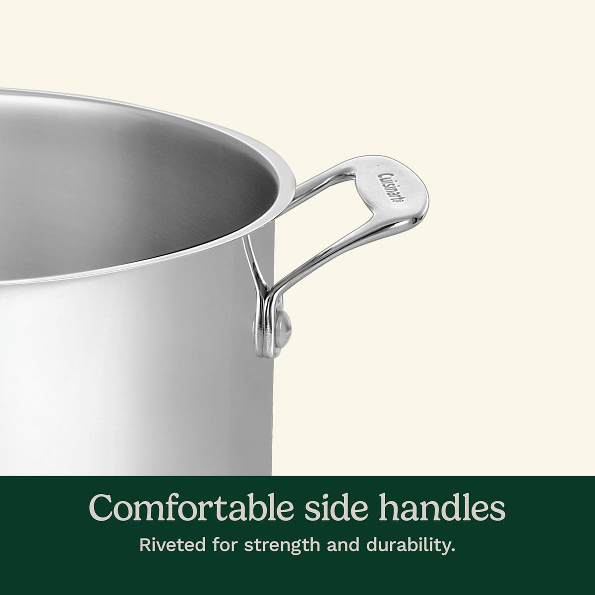 Cuisinart 4 piece stainless cookware set with lid