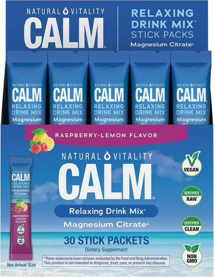 Natural Vitality CALM fizzy magnesium drink mix