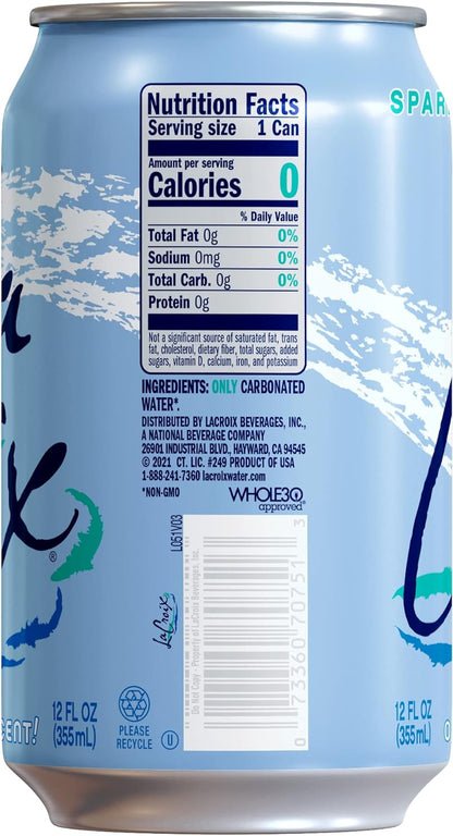 La Croix Pure carbonated water multipack