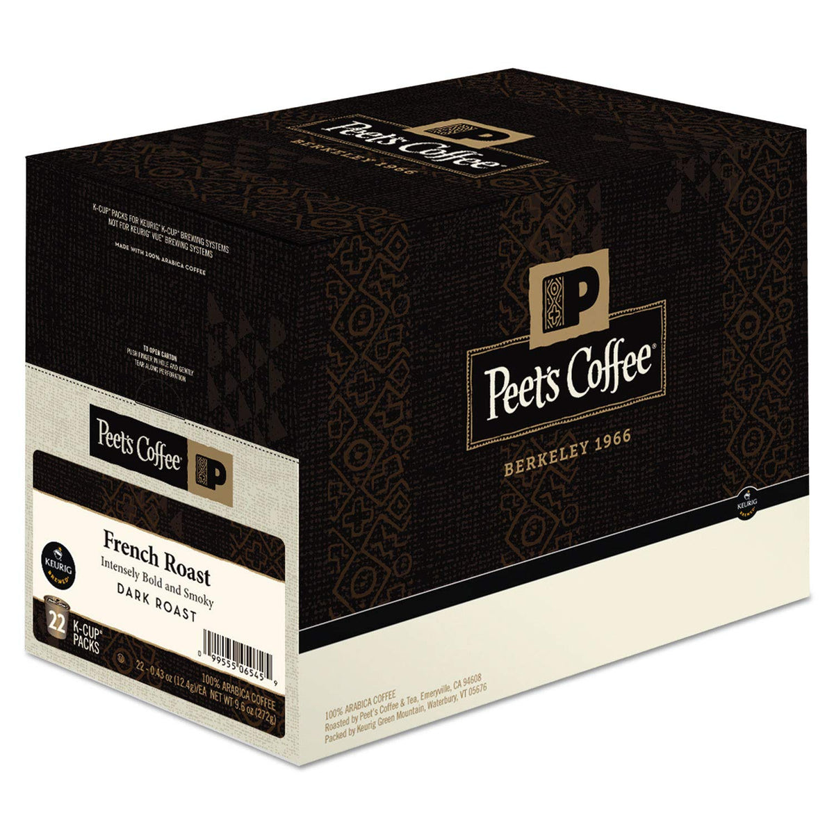 Peet's Coffee K-Cup pods for Keurig coffee maker