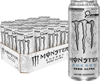 Monster Zero Ultra zero calorie energy drink cans
