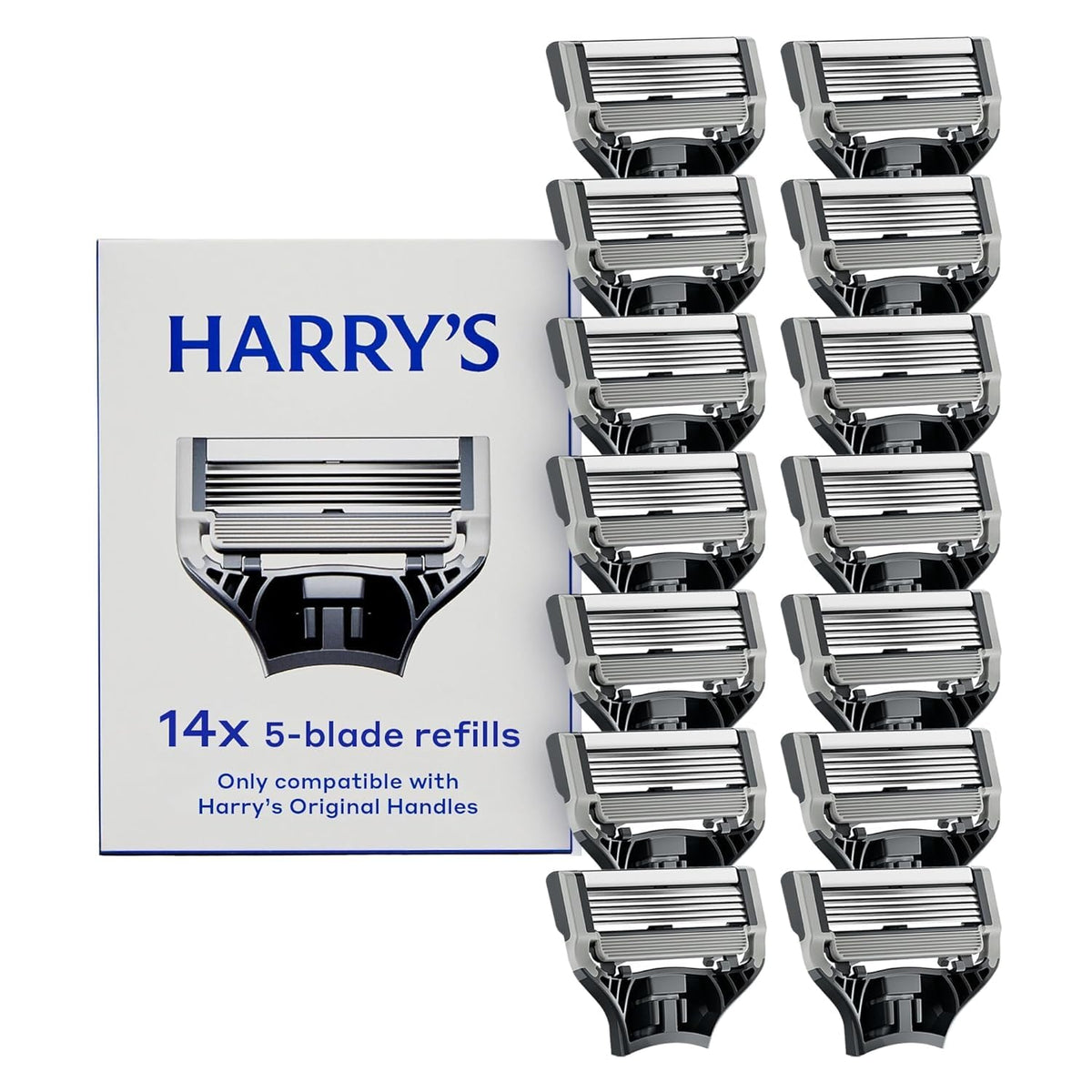 Harry's razor blade refill cartridges pack
